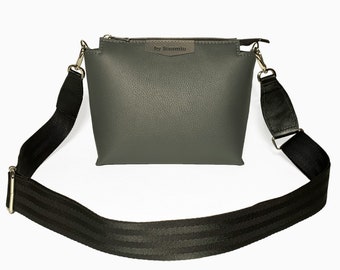 Handmade leather bag, Elegant leather shoulder bag