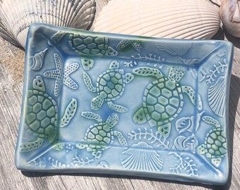 Sea Turtle Trinket Dish, Soap Dish