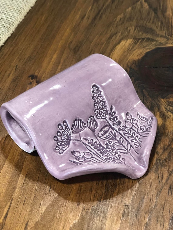 Ceramic Self-Draining Soap Dish