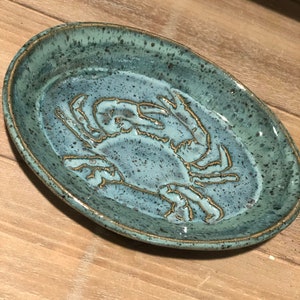 Crab Dish, Ceramic Crab Pottery
