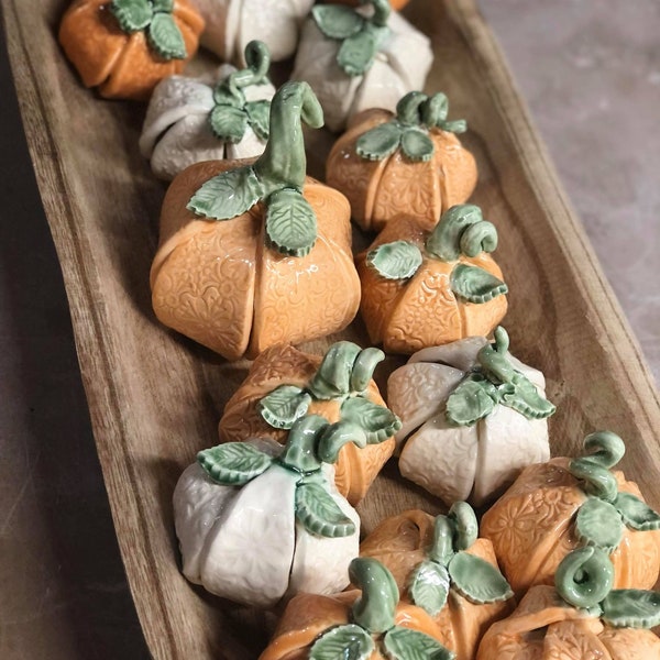 Ceramic Pumpkin - Etsy