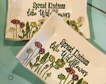 Wildflower Trinket Dish, Soap Dish