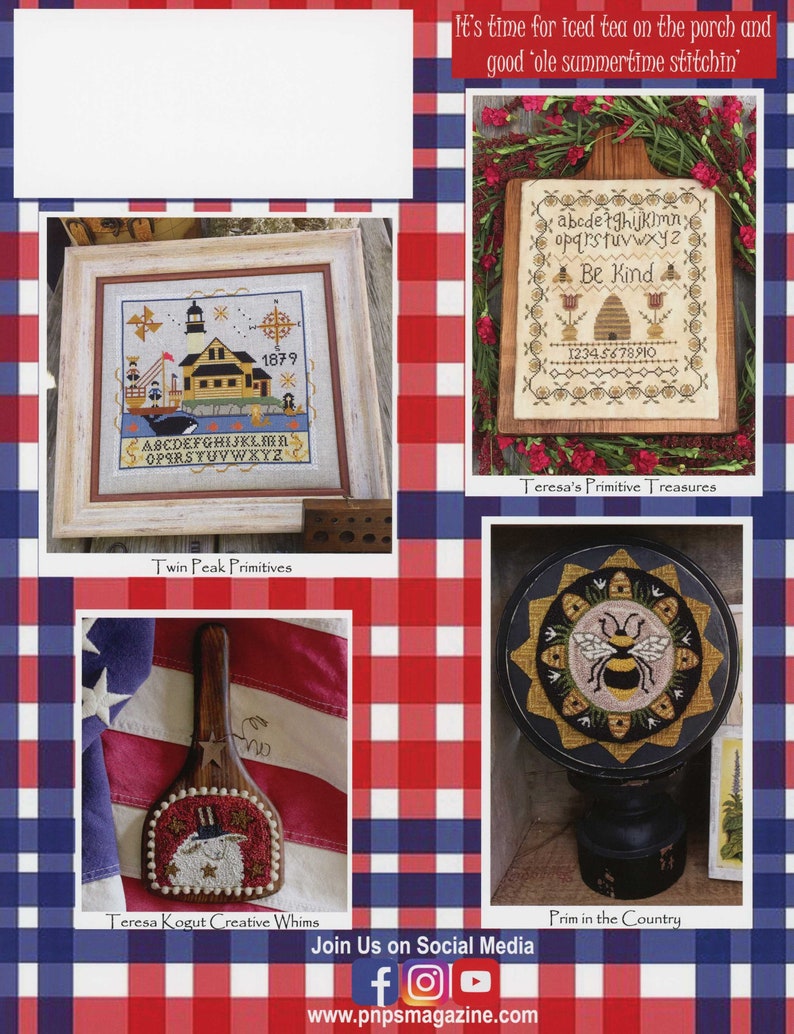 Punch Needle & Primitive Stitcher 2021 Summer Etsy