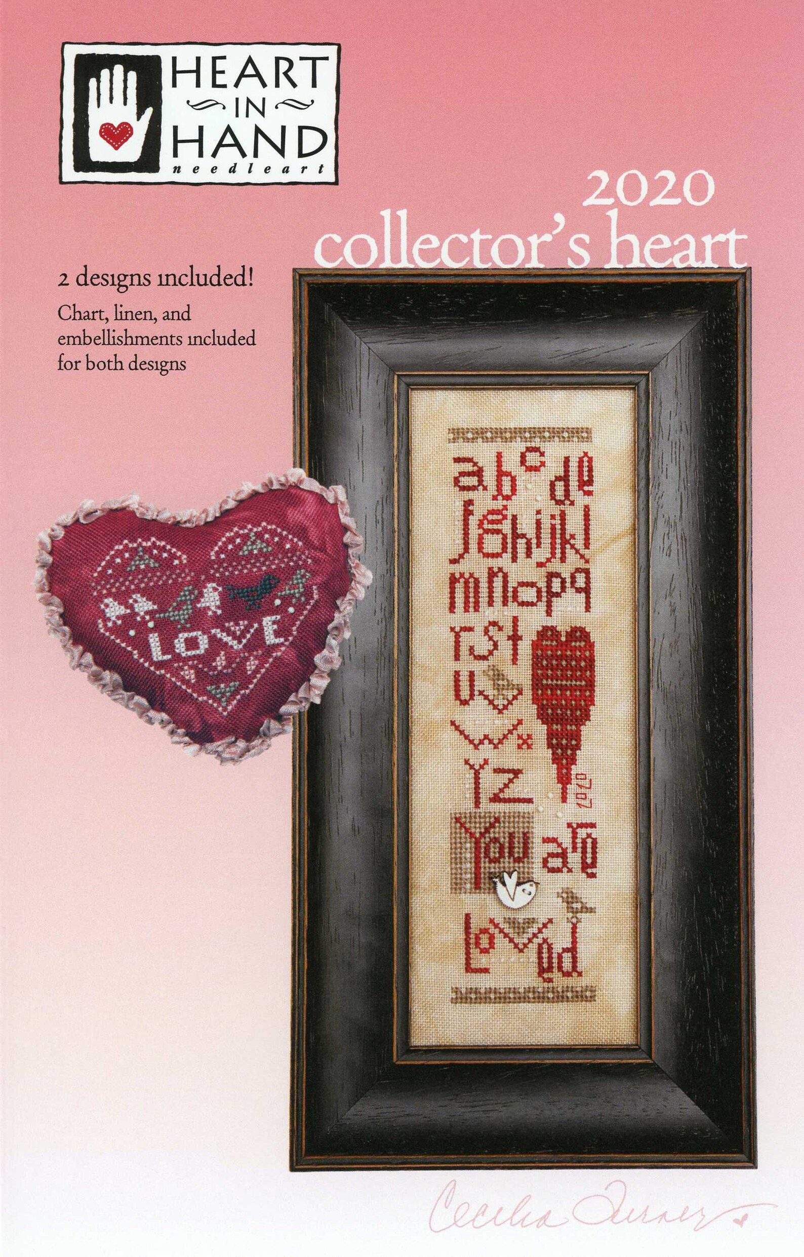 Heart In Hand 2020 Collector's Heart cross Etsy