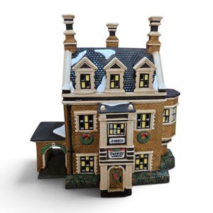 Dickens Porcelain Houses Village - Etsy