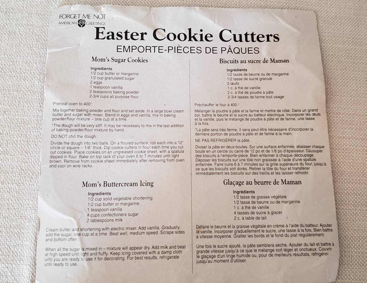 Vintage Easter Cookie Cutters/plastic Cookie Etsy