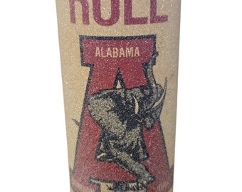 Alabama Crimson Tide Paul Bear Bryant Sugar Candle/RARE Vintage 1981 Bama & Bear It's Been a Great Pair Candle/Collectible/SEC Football
