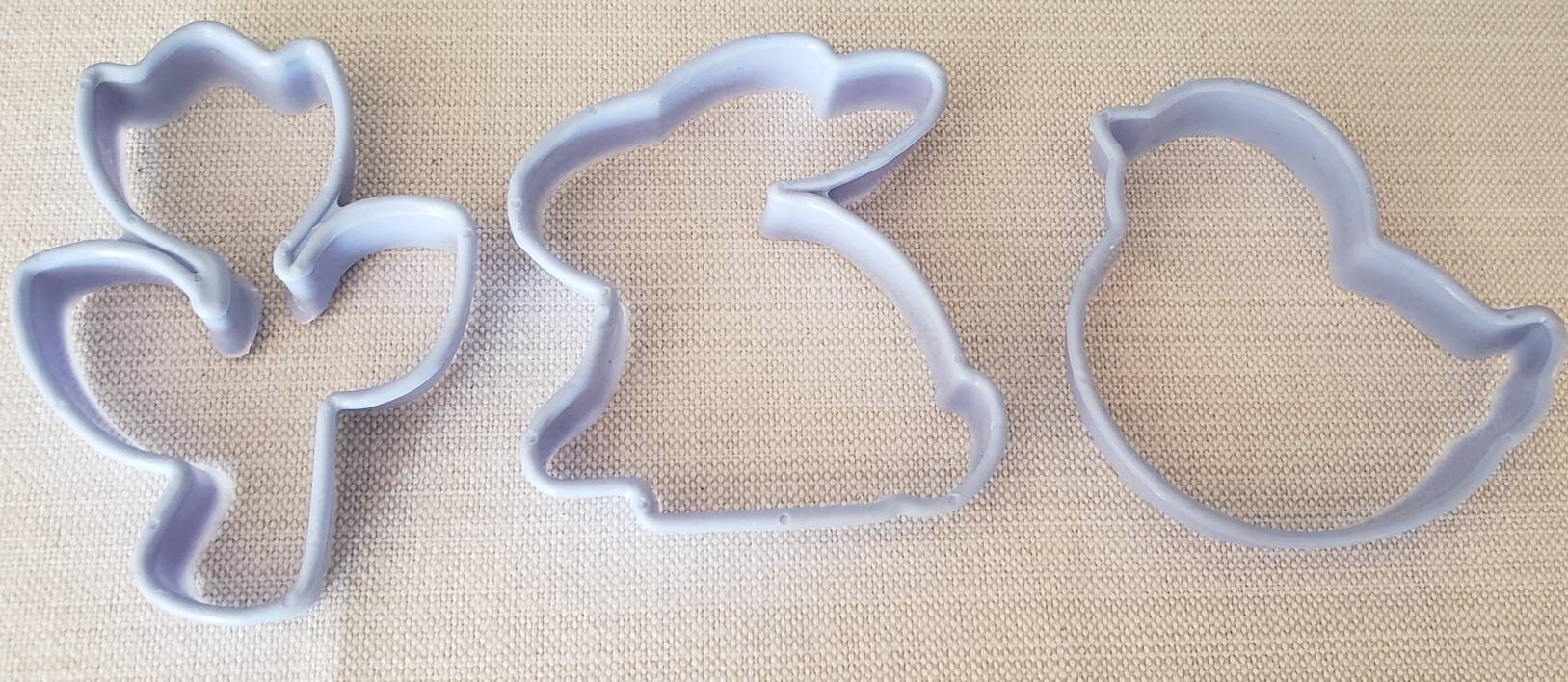 Vintage Easter Cookie Cutters/plastic Cookie Etsy