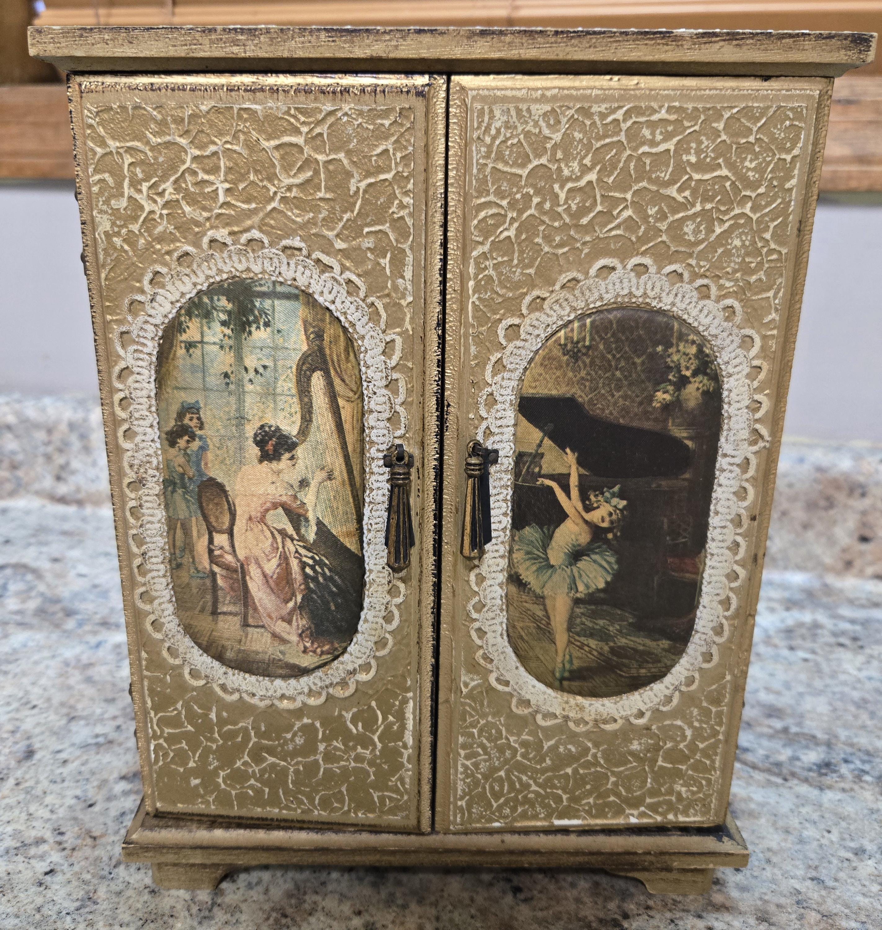 70s Jewelry Box - Etsy