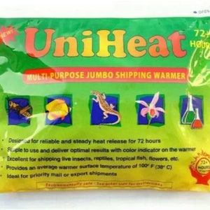One Optional 72-Hour Heat Pack For Purchase Along With Plant Order.