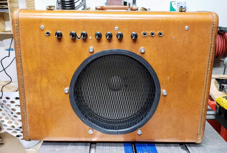 Suitcase Guitar Amp FREE SHIPPING Etsy