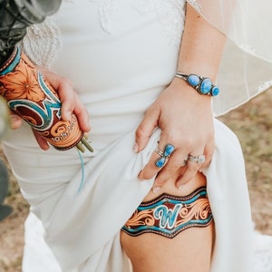 Custom Leather Garter