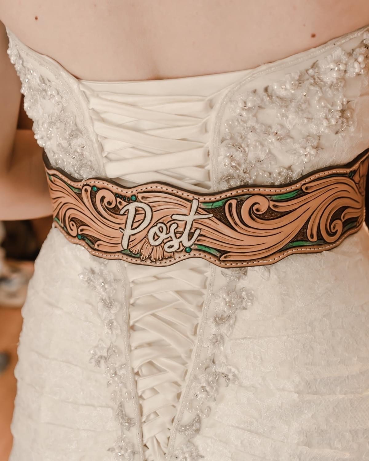 Blush bridal belt, wedding floral sash RG-214