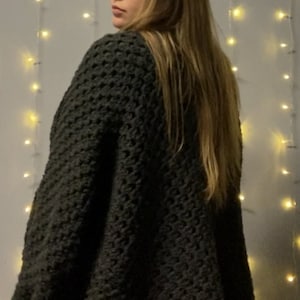 Oversized Cardigan - Crochet (Custom)