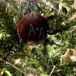 Custom Embroidered Ornament