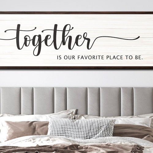 Marriage Quote Sign Wedding Gift for Couple Editable Template Bridal Shower Gift Master Bedroom Wall Decor Anniversary Bedroom Decor