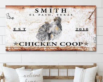 Chicken Coop Decor Wall Art | Chicken Decor Farm Sign | Homestead Sign Farm Wall Decor | Chicken Lover Gift Ranch Sign | Ranch Wall Decor