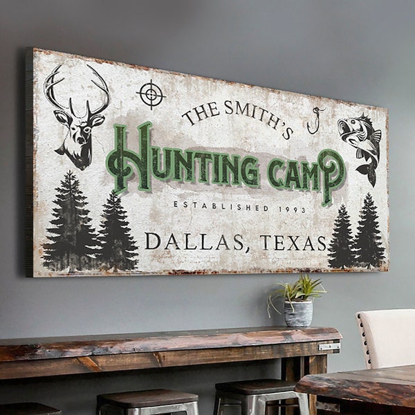 Hunting Wall Decor Etsy