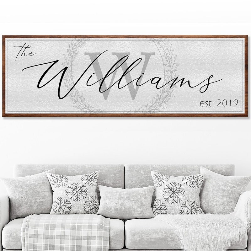 Family Established Sign - Etsy