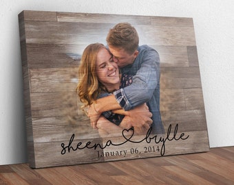 Couple Sign Personalized Couple Names Gift Wedding Gift Idea Anniversary Gift Idea Custom Names Wall Decor Living Room Sign Bedroom Sign