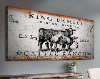 Cattle Company Modern Farmhouse Wall Decor