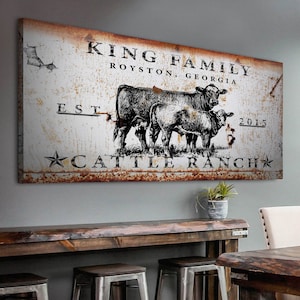 Cattle Company Modern Farmhouse Wall Decor