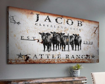 Farmhouse Wall Decor Ranch Sign