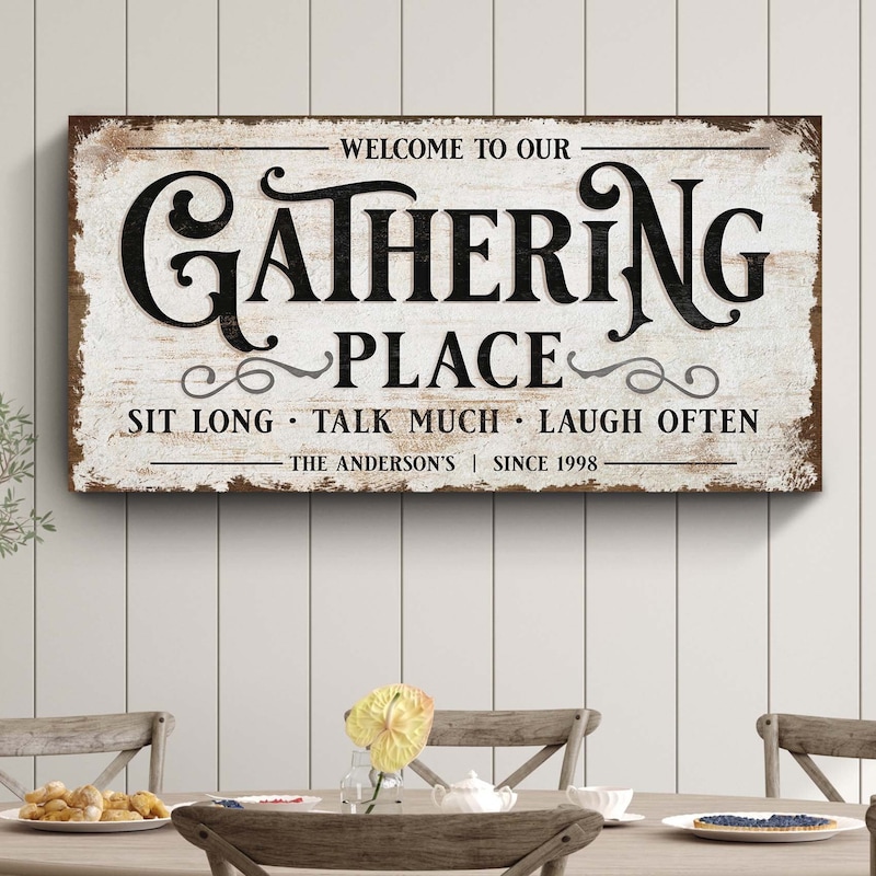 Gathering Place Welcome Etsy