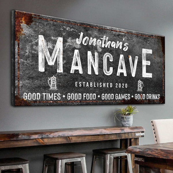 Man Cave Decor Etsy