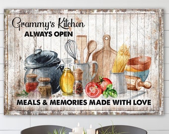 Grandma's Kitchen Wall Art, Canvas Prints, Framed Prints, Wall Peels