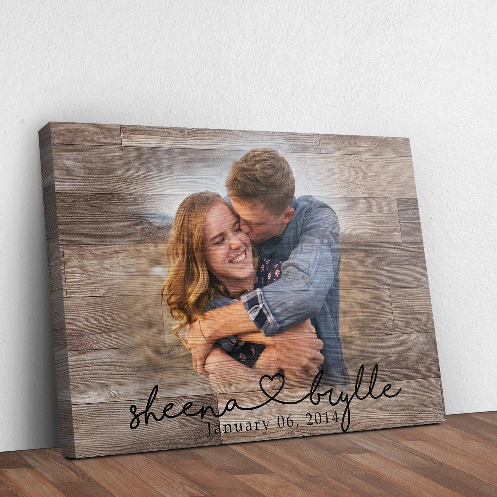 IAXIC Honeymoon Gifts Photo Frame Wedding Gifts for Couple Bride And Groom  Gifts Newly Wed Gifts for The Couple Bridal Shower Gifts Vintage Floral