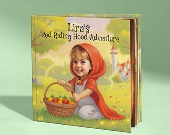 Red Riding Hood Adventure | Personalized Fairy Tale for Kids | Magical Adventure Story | Gift for Kids | Bedtime Storybook | Birthday Gift