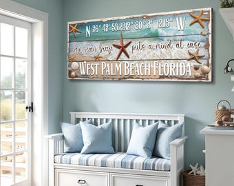 Beach House Sign | Beach House Decor | Beach House Print | Beach Wall Art | Beach Wall Decor | Coastal Decor | Coastal Wall Art | Beach Sign