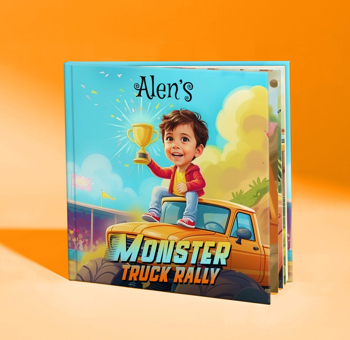Monster Truck Rally | Custom Name Adventure Story for Boys ...