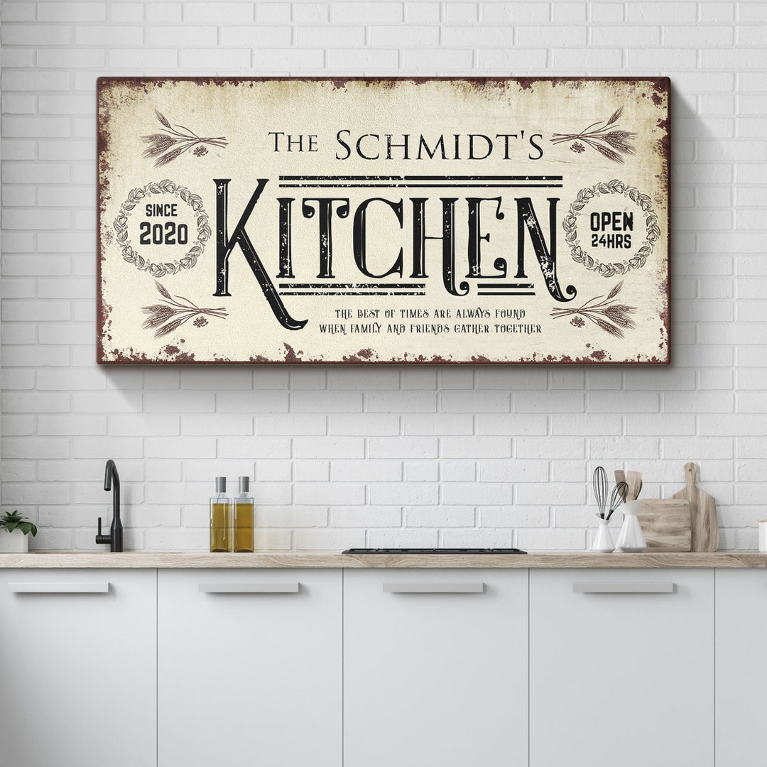 Personalized Kitchen Sign Welcome Sign Nana Mothers Day Gifts Kitchen Decor Housewarming Gifts 2