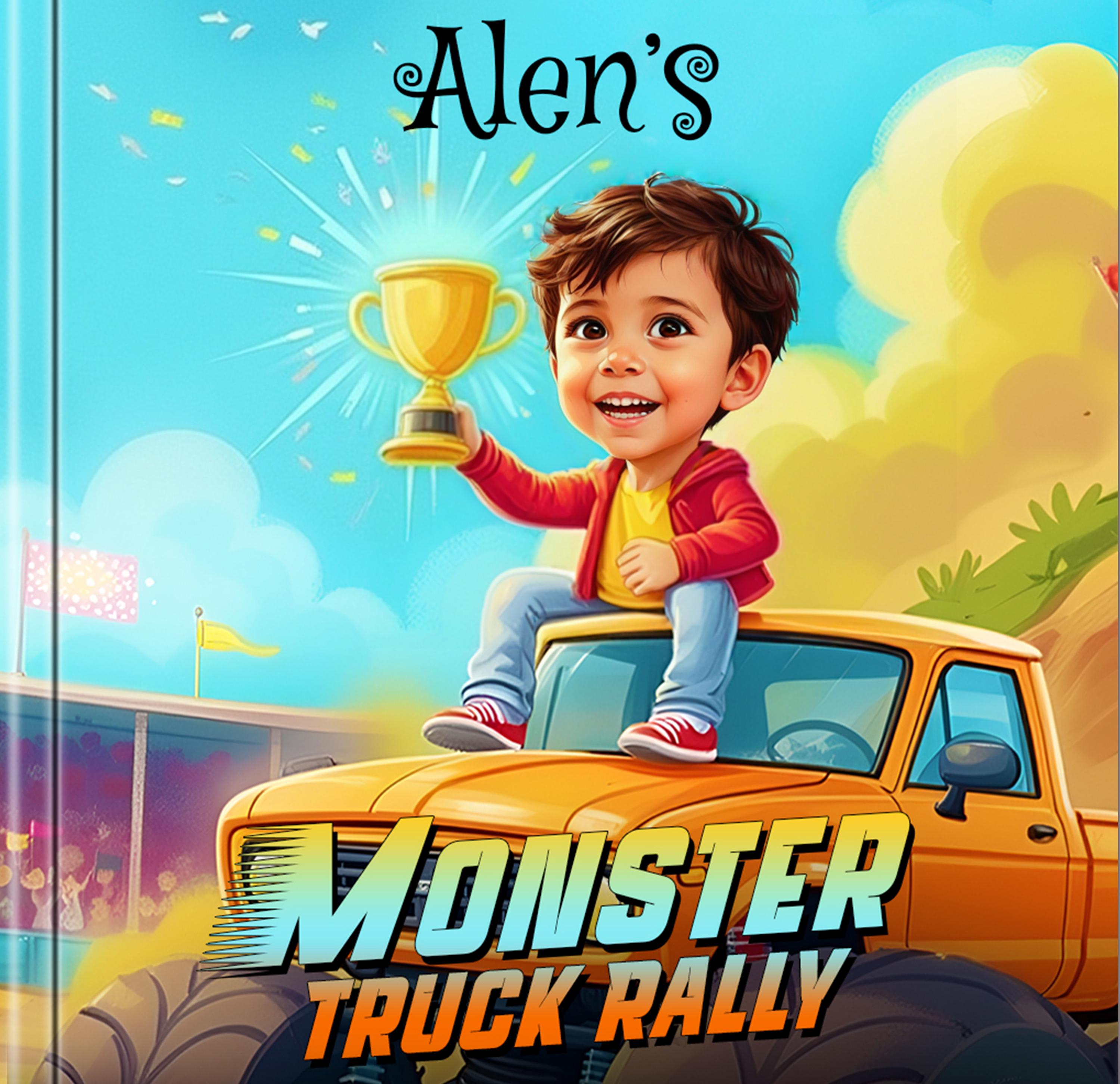 Monster Truck Rally | Custom Name Adventure Story for Boys ...