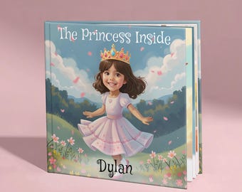 The Princess Inside | Personalized Children's Book | Princess Adventure | Gift for Little Girls | Personalized Storybook | Birthday Gift