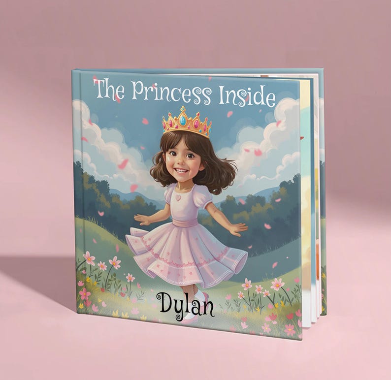 The Princess Inside | Personalized Children's Book | Princess Adventure | Gift for Little Girls | Personalized Storybook | Birthday Gift