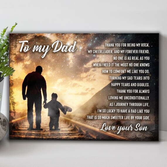 Present from son store to dad