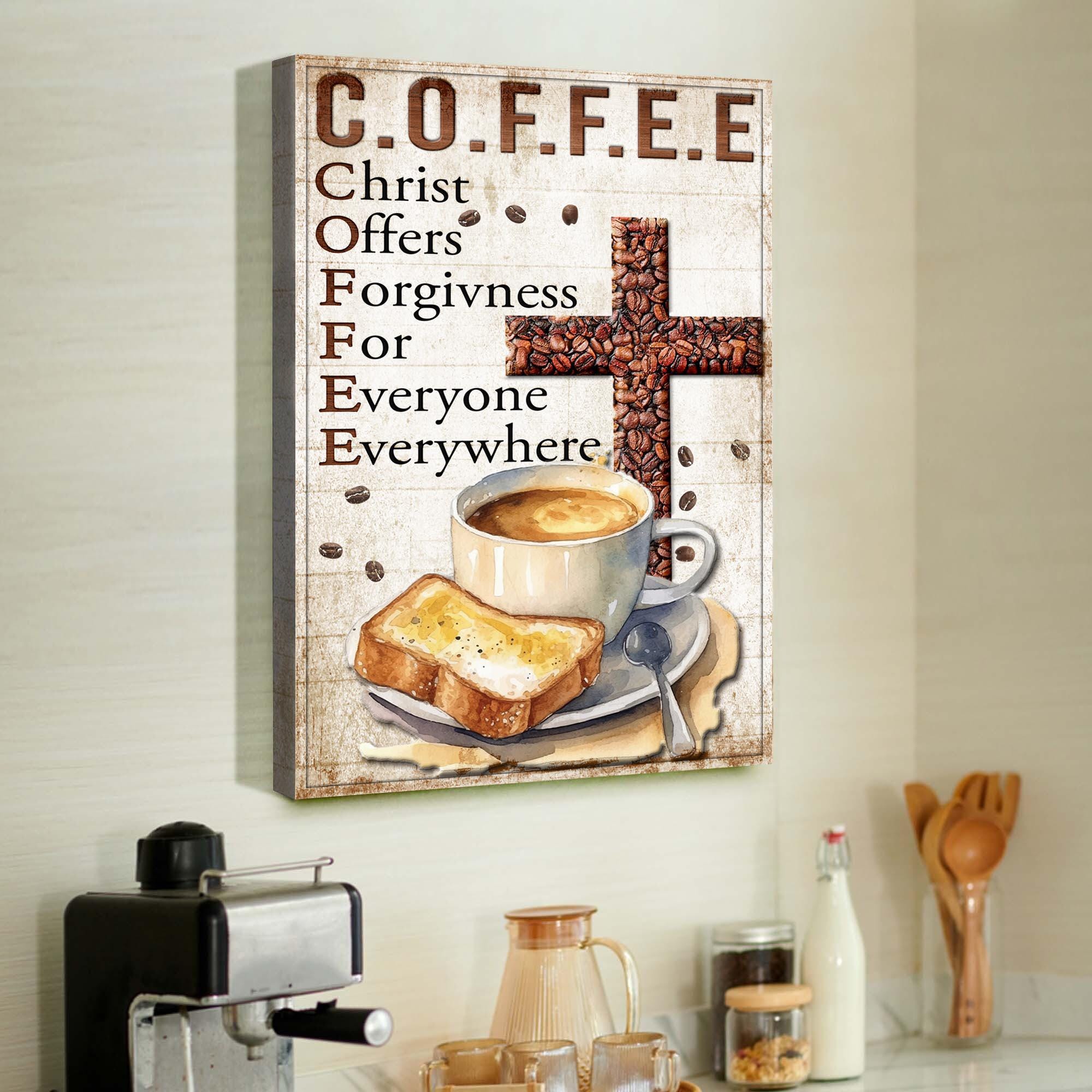 C.O.F.F.E.E - Christ Offers Forgiveness For Everyone Everywhere Mug – Iconic Passion