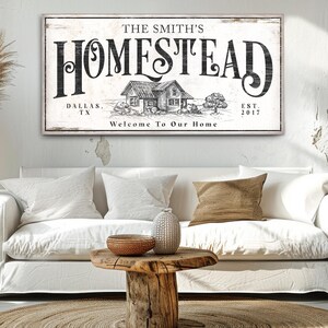 Homestead Sign VII