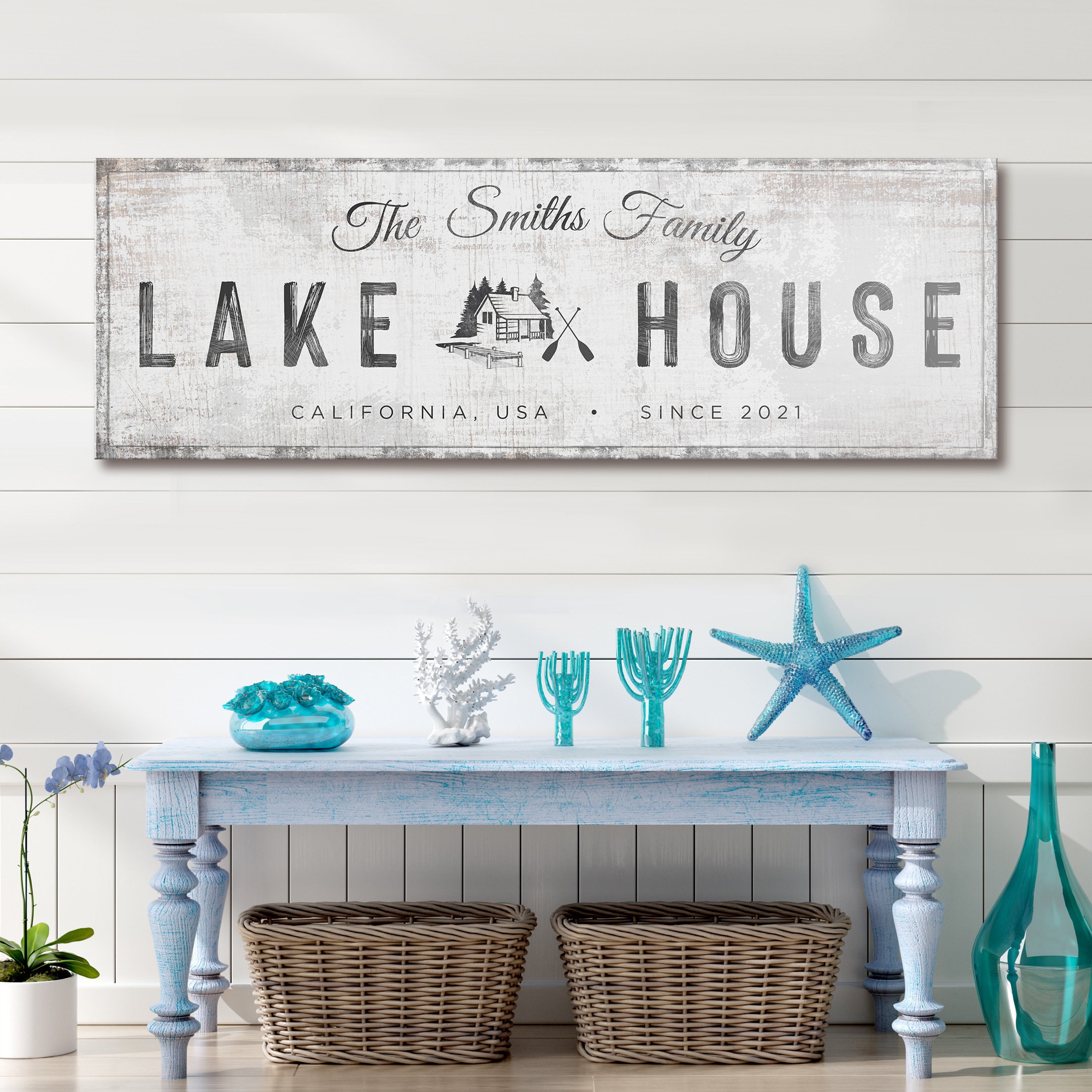 Personalized Lake house sign gifts decor lake house custom Etsy
