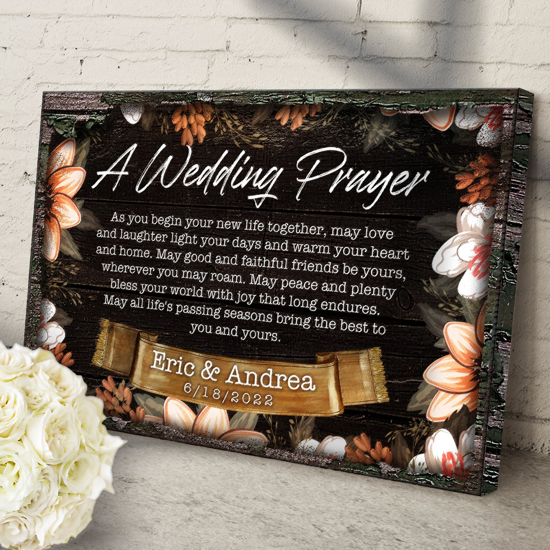 Wedding Gift for Couple | Personalized Wedding Gift | Wedding Sign ...