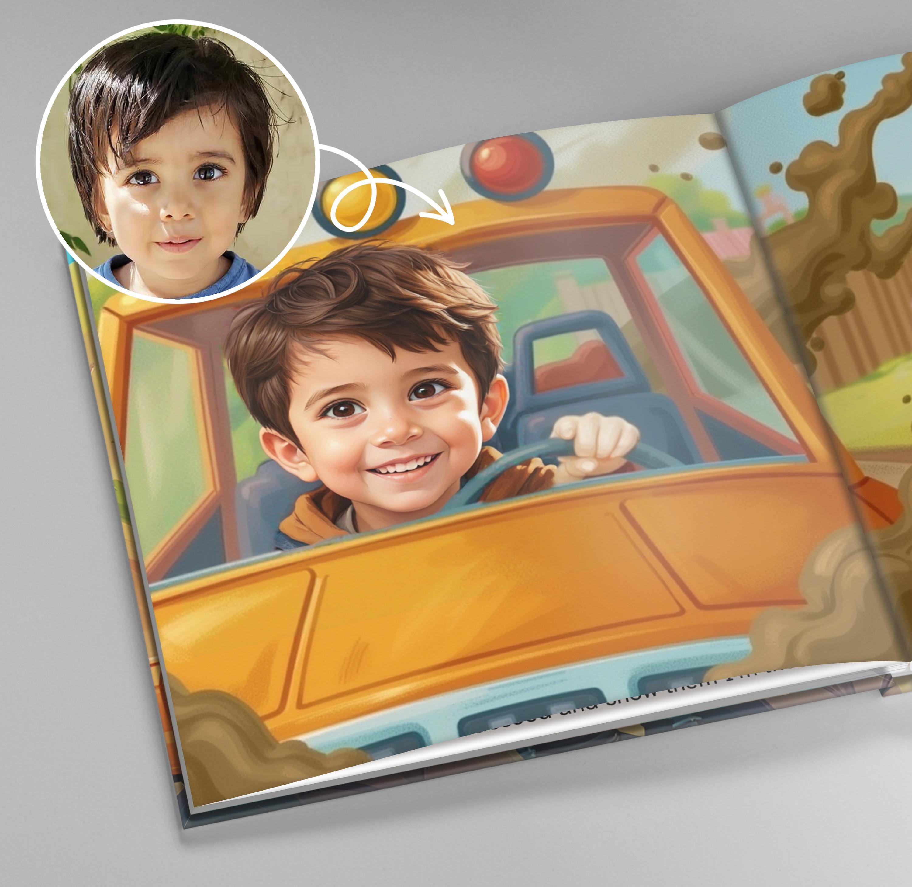 Monster Truck Rally | Custom Name Adventure Story for Boys ...