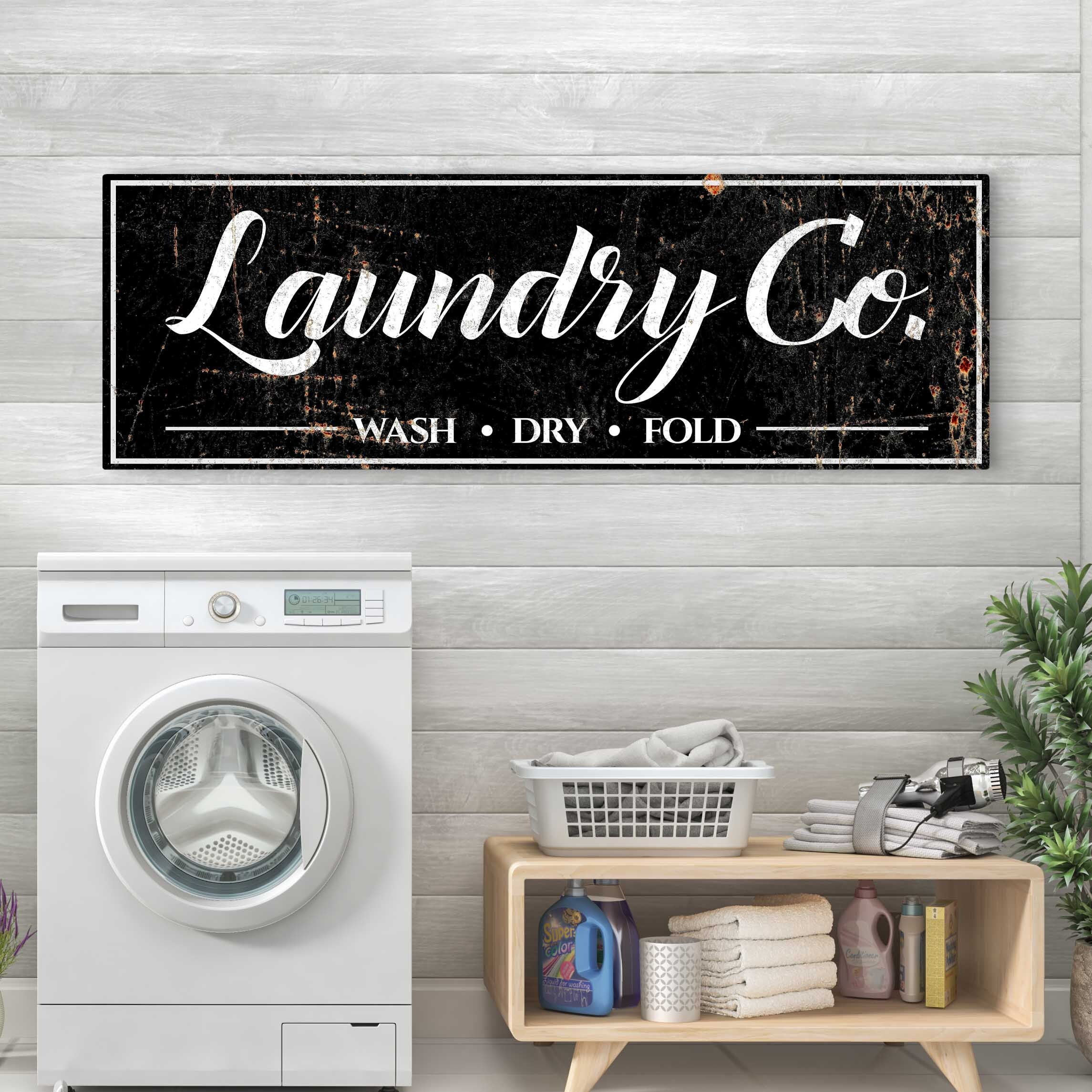 horizontall laundry signs horizontall laundry signs