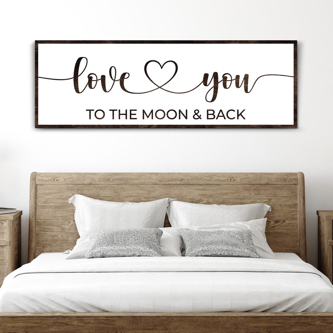 love-you-to-the-moon-and-back-wall-sign-anniversary-gift-wall-art