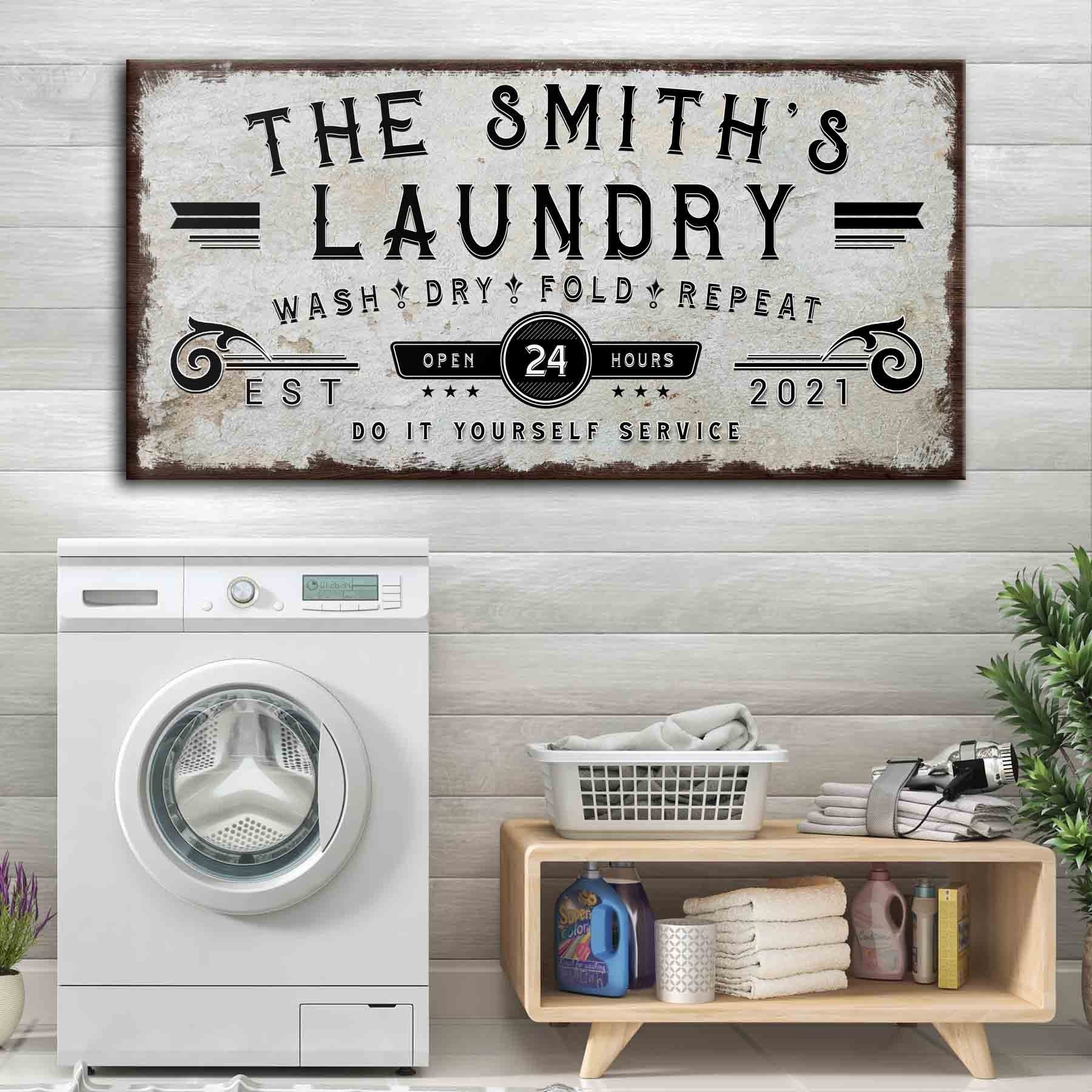 Laundry Room Signs | Laundry Room Decor New Home Gift | Laundry