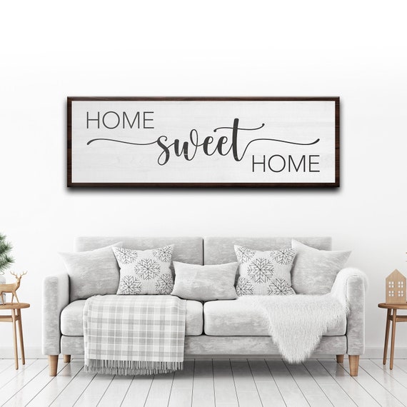 Farmhouse Wall Decor Home Sweet Sign Bedroom Rustic - Home Sweet Wall Decor Ideas For Living Room Farmhouse Wall Decor Home Sweet Sign Bedroom Rustic - Home Sweet Wall Decor Ideas For Living Room