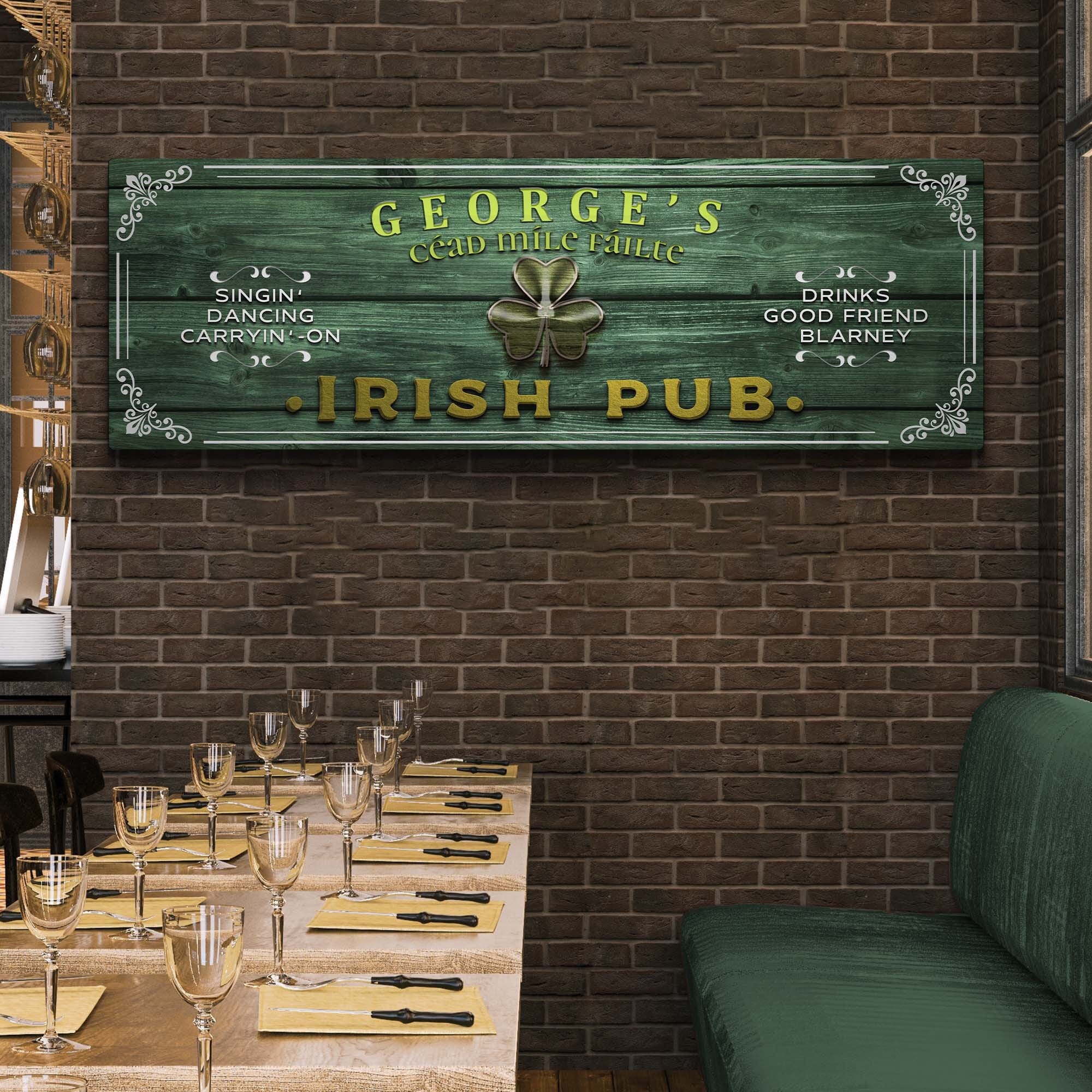 Irish Pub Sign Maker