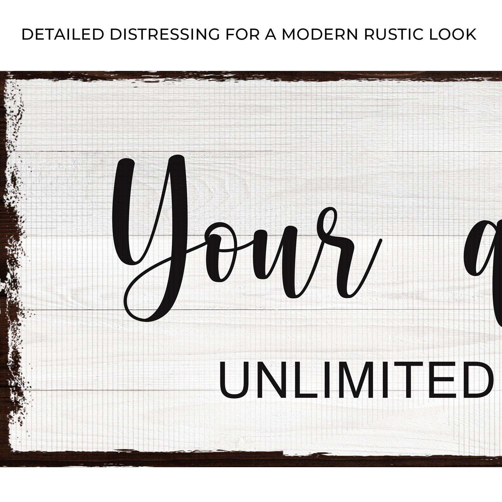 Canvas Quote Sign Custom Quote Decor Custom Text Print Etsy